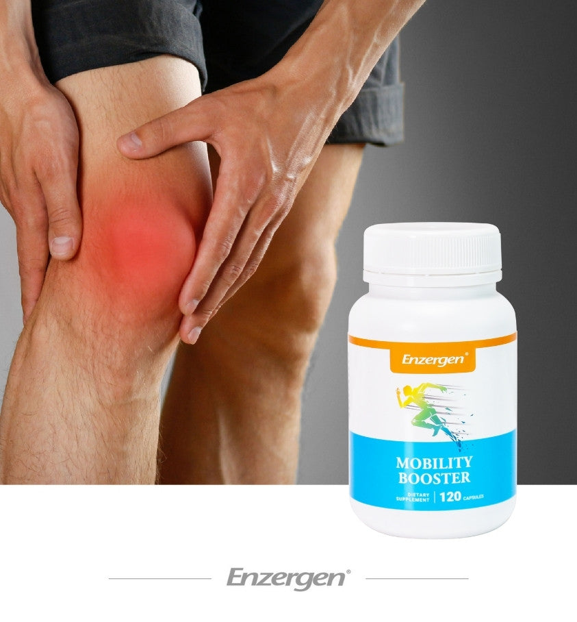 Product image of Mobility Booster from KiwiCorp – joint care supplement for flexibility and comfort.