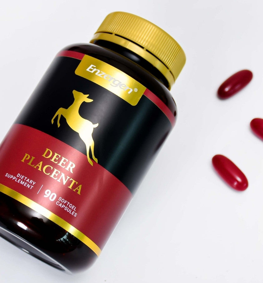 Revitalize Your Health with Kiwicorp's Enzergen Deer Placenta 10000mg - A Premium Blend from New Zealand