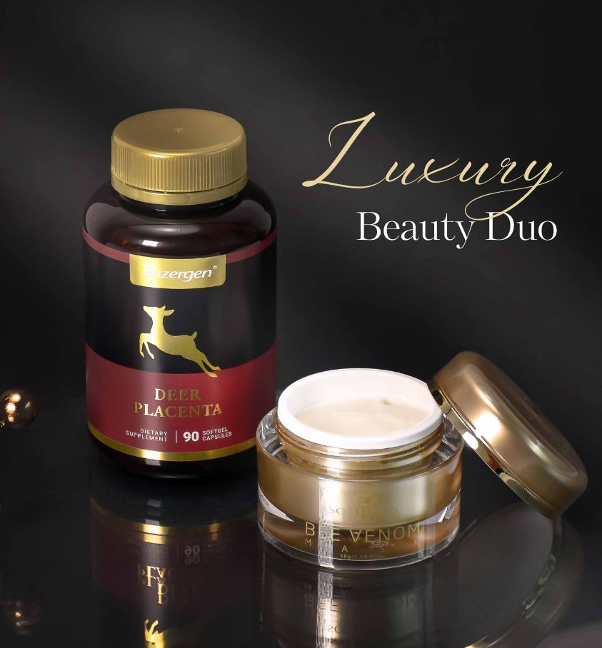 Product image of Luxury Beauty Duo from KiwiCorp – premium anti-aging set for skin hydration and radiance.