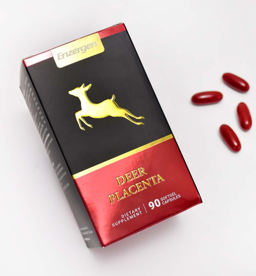 Revitalize Your Health with Kiwicorp's Enzergen Deer Placenta 10000mg - A Premium Blend from New Zealand