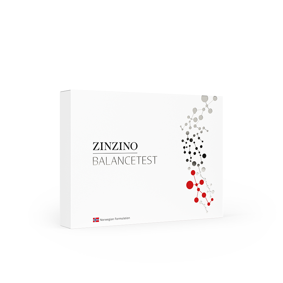 Product image of ZINZINO BalanceTest from KiwiCorp – home blood test kit to measure omega-6:3 ratio.