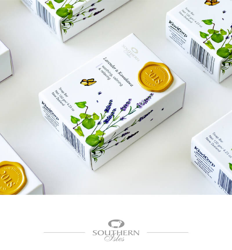 Lavender and Kawakawa Soap for gentle cleansing and skin