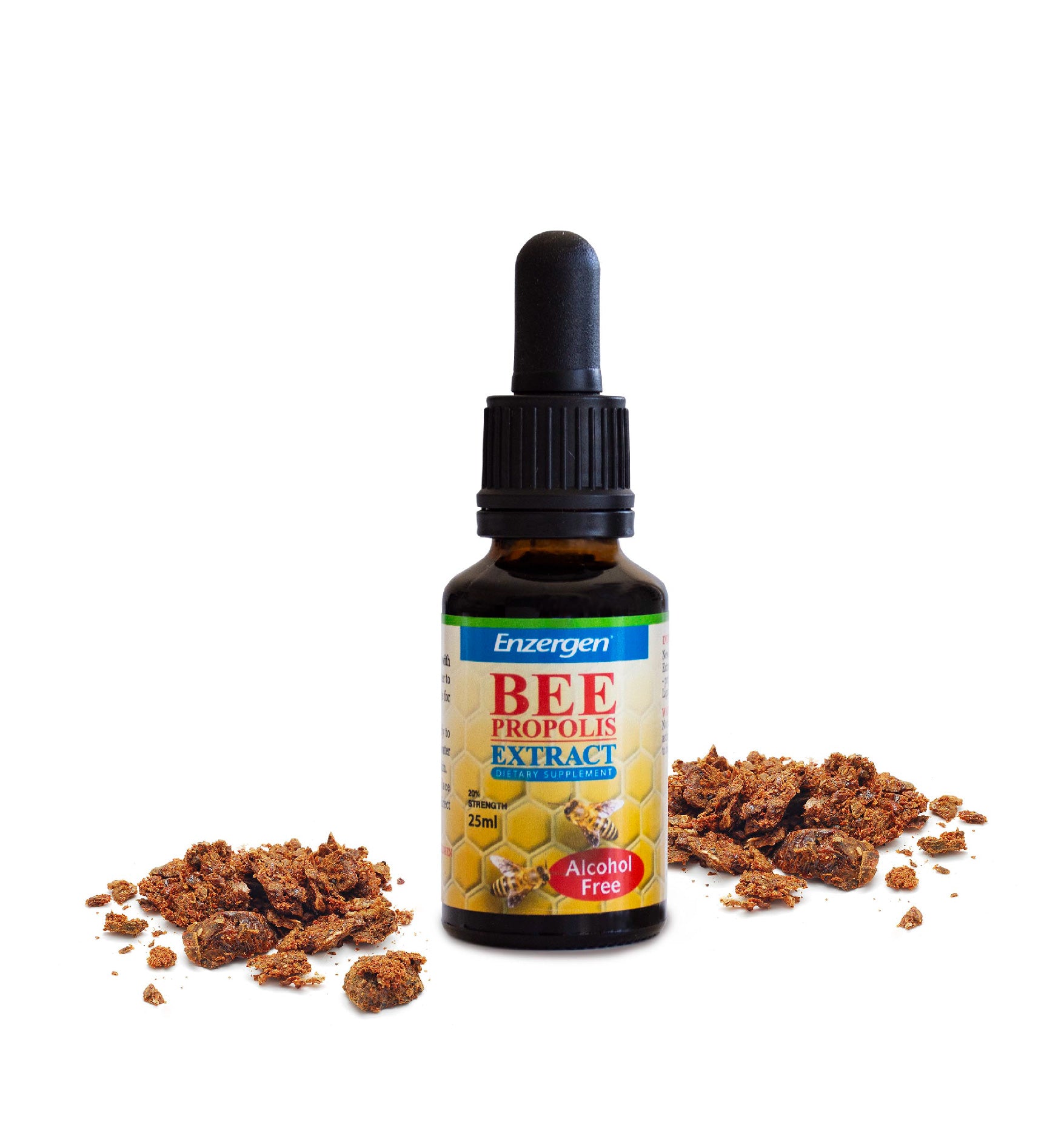 Product image of Bee Propolis Extract and Alcohol-Free Throat Spray from KiwiCorp – natural throat and immune support.