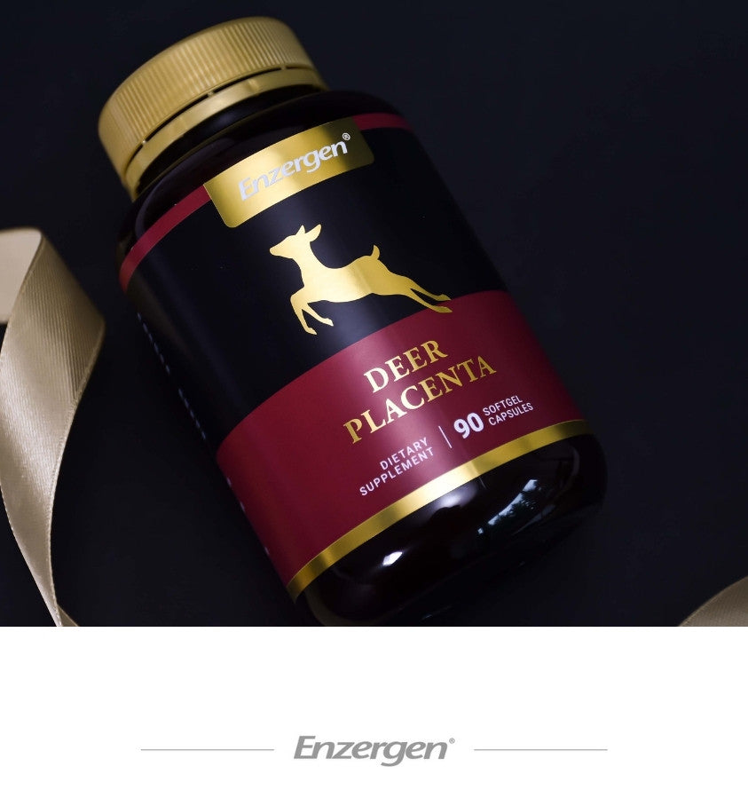 Kiwicorp's Enzergen Deer Placenta 10000mg - Natural Elixir from New Zealand