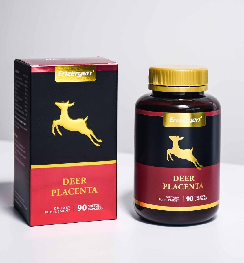 Experience the Power of Kiwicorp: Enzergen Deer Placenta 10000mg from New Zealand