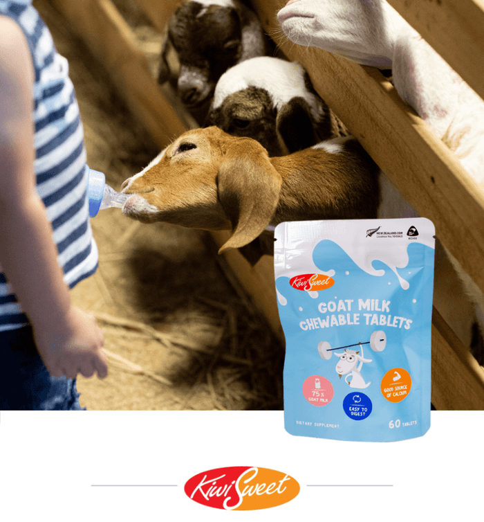 Goat Milk Chewable Tablets for Daily Nutrition