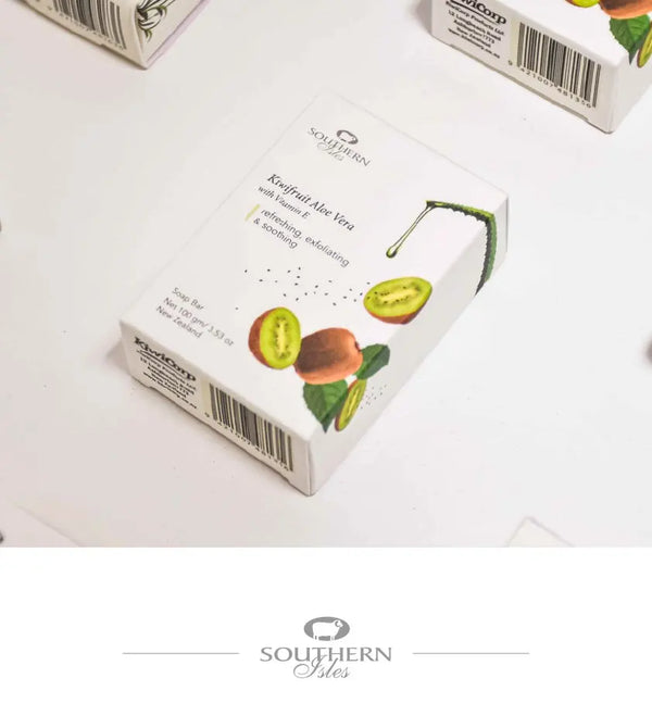Southern Isles Bar Soap Kiwi fruit & Aloe Vera | Kiwicorp New Zealand