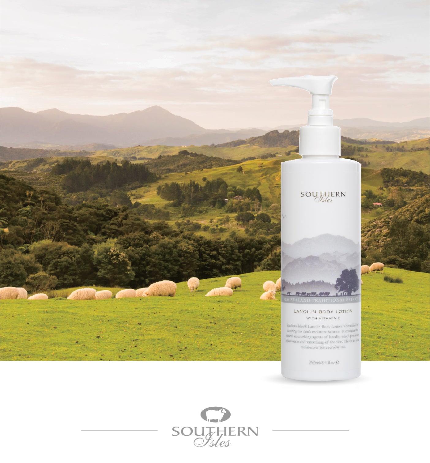 Lanolin Body Lotion - Kiwicorp New Zealand