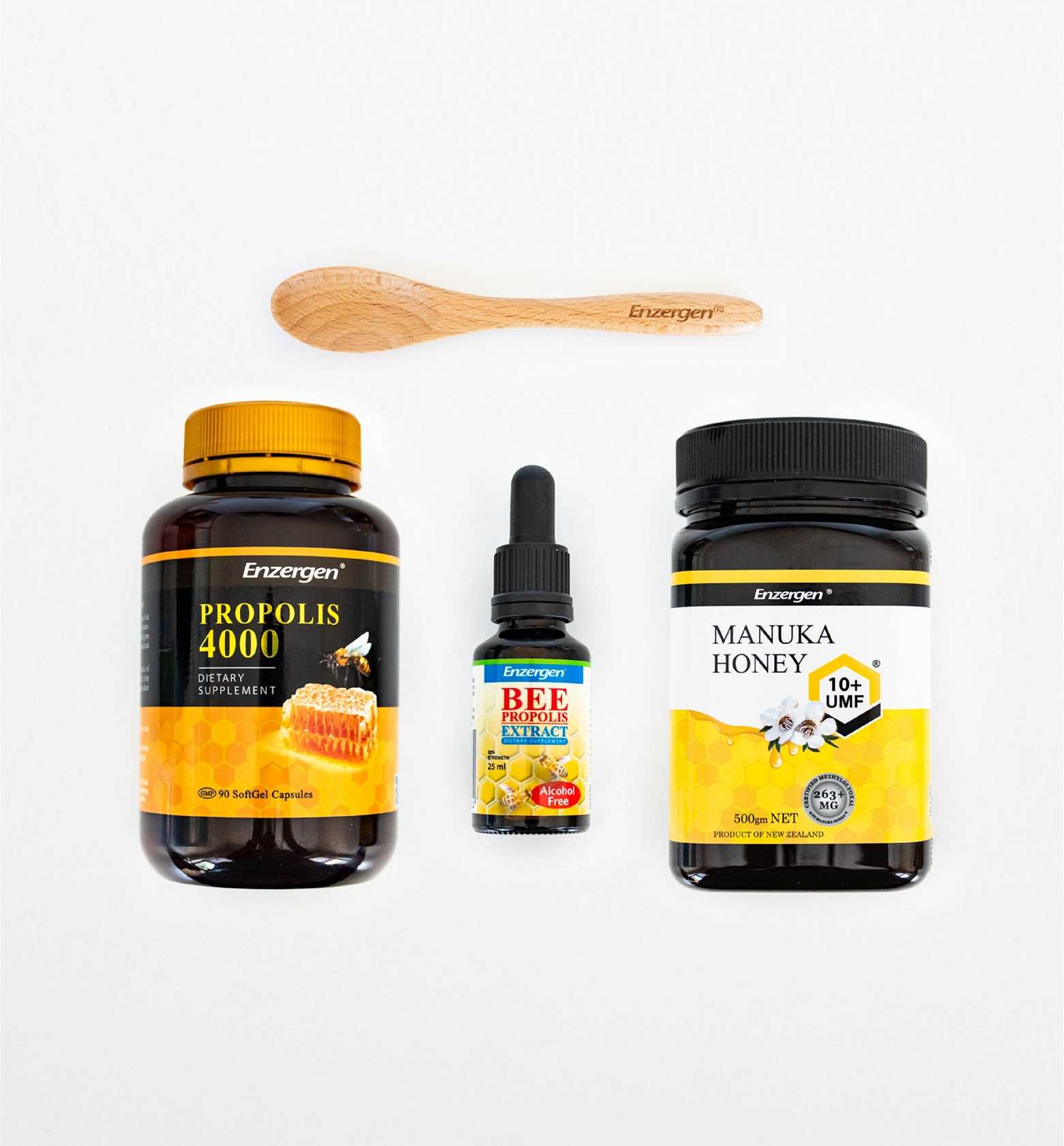Boost the immune system: Propolis 4000 & Manuka Honey & Propolis Extract