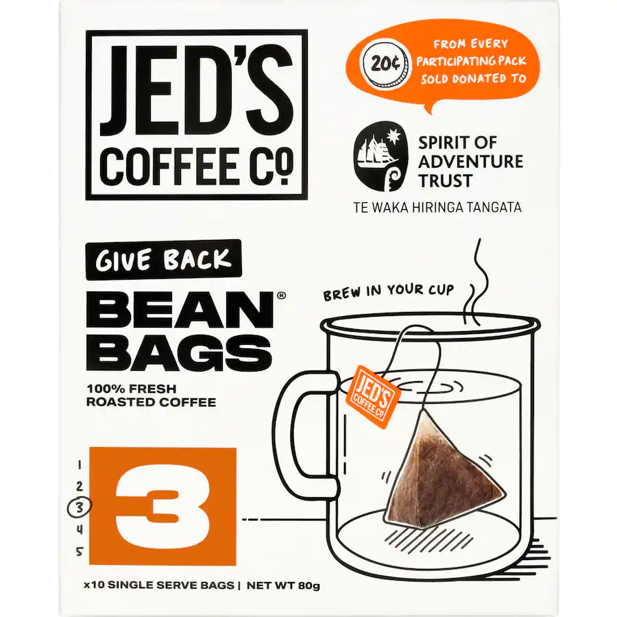 Jed's Coffee Bean Bags