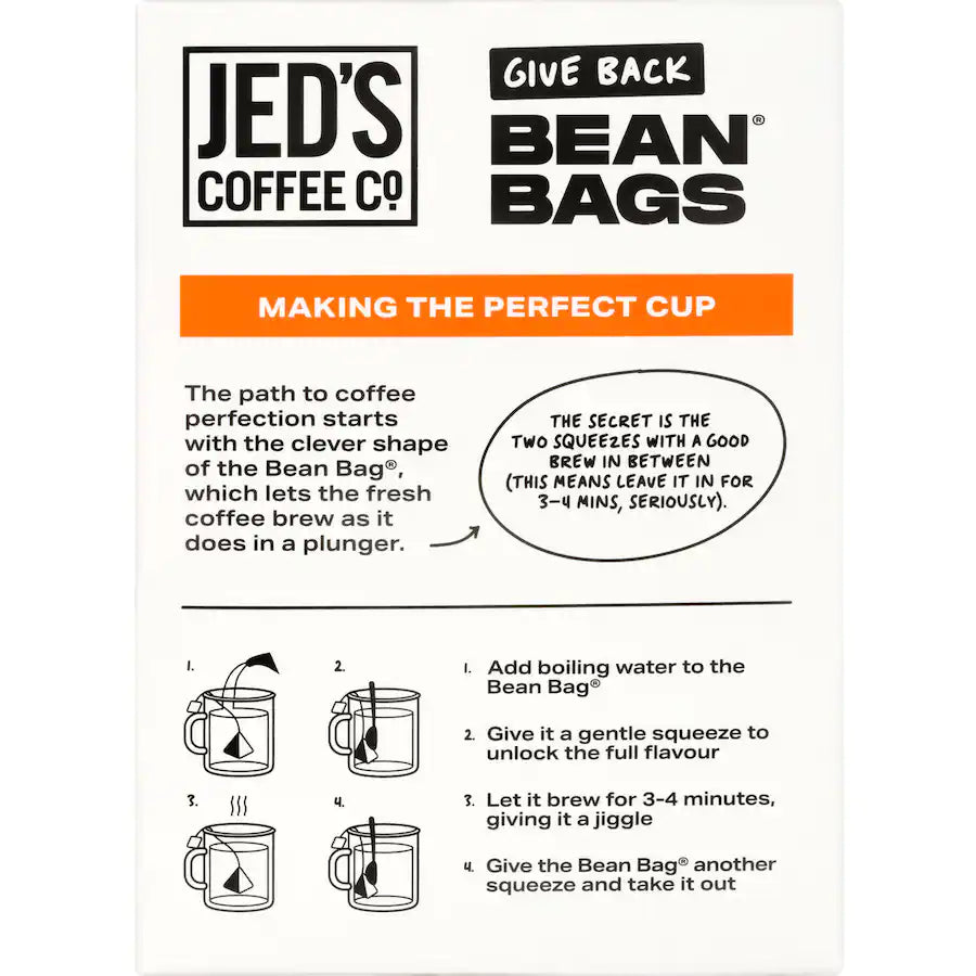 Jed's Coffee Bean Bags